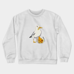 Chip thief seagull Crewneck Sweatshirt